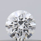 Diamante Naturale Taglio Brillante 0.2ct EX/VG/EX F VVS1 - GIA - 3.79x3.8x2.36mm