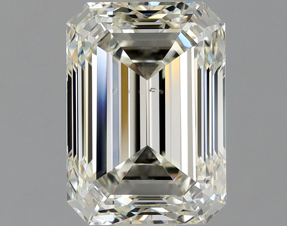Diamante Naturale Taglio Smeraldo 1.4ct EX/EX J VS2 - GIA - 7.37x5.3x3.63mm