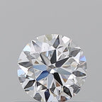 Diamante Naturale Taglio Brillante 0.5ct VG/VG/VG E VVS1 - GIA - 5.03x5.0x3.15mm