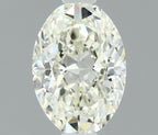 Diamante Naturale Taglio Ovale 0.5ct VG/EX J VS1 - IGI - 6.28x4.37x2.76mm