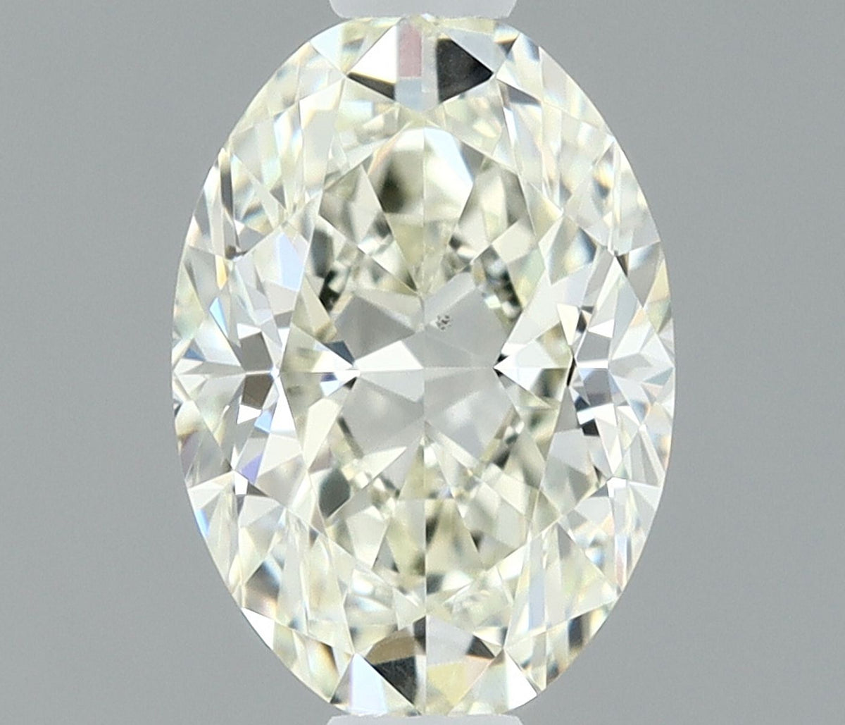 Diamante Naturale Taglio Ovale 0.5ct VG/EX J VS1 - IGI - 6.28x4.37x2.76mm