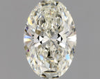 Diamante Naturale Taglio Ovale 0.9ct VG/VG J VVS2 - GIA - 8.03x5.35x3.29mm