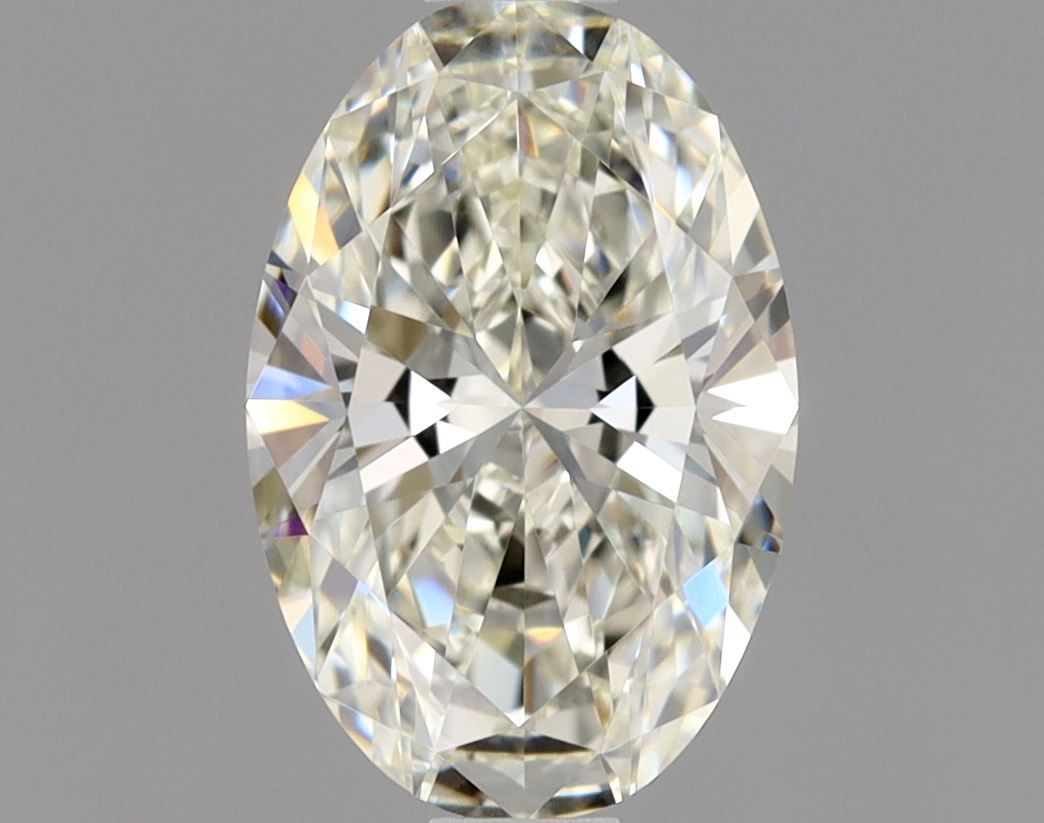 Diamante Naturale Taglio Ovale 0.9ct VG/VG J VVS2 - GIA - 8.03x5.35x3.29mm