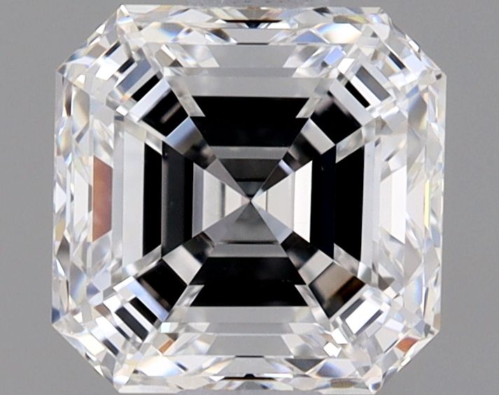 Diamante Naturale Taglio Asscher 1.01ct EX/VG D VS2 - GIA - 5.52x5.49x3.82mm