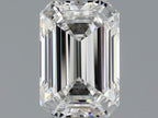 Diamante Naturale Taglio Smeraldo 0.8ct VG/EX F VVS2 - GIA - 6.37x4.37x2.89mm