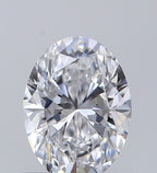 Diamante Naturale Taglio Ovale 0.6ct EX/EX D VS1 - GIA - 6.37x4.72x3.11mm