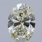 Diamante Naturale Taglio Ovale 0.51ct EX/EX J VS1 - IGI - 6.25x4.4x2.75mm