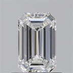 Diamante Naturale Taglio Smeraldo 0.76ct VG/EX G VVS1 - GIA - 6.89x4.31x2.72mm