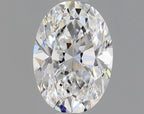 Diamante Naturale Taglio Ovale 1.01ct VG/VG E VVS1 - GIA - 7.57x5.36x3.64mm