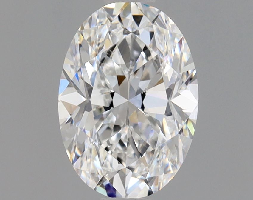 Diamante Naturale Taglio Ovale 1.01ct VG/VG E VVS1 - GIA - 7.57x5.36x3.64mm