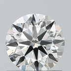 Diamante Naturale Taglio Brillante 0.9ct 3EX F VVS2 - IGI - 6.12x6.16x3.79mm