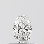 Diamante Naturale Taglio Ovale 0.3ct VG/EX D VS1 - IGI - 5.72x3.69x2.16mm