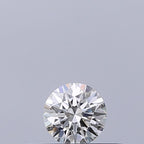 Diamante Naturale Taglio Brillante 0.21ct 3EX E VVS1 - IGI - 3.78x3.81x2.35mm