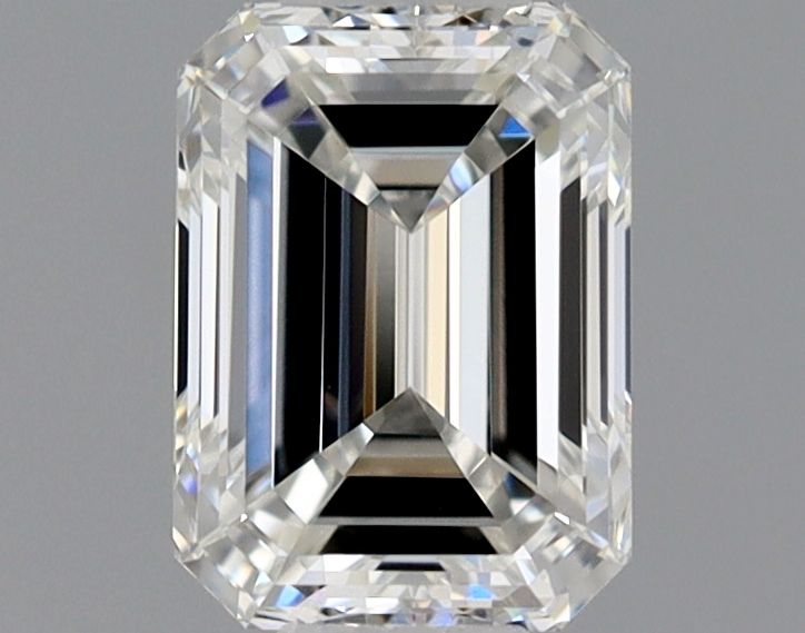 Diamante Naturale Taglio Smeraldo 0.51ct VG/EX H VVS2 - GIA - 5.26x3.85x2.66mm