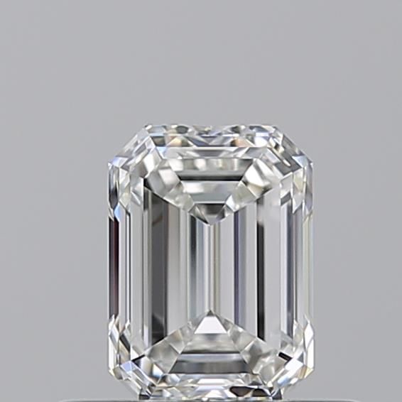 Diamante Naturale Taglio Smeraldo 0.5ct VG/EX G VVS2 - GIA - 5.14x3.72x2.59mm