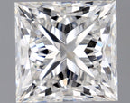 Diamante Naturale Taglio Princess 1.52ct EX/EX F VS1 - GIA - 6.08x6.01x4.55mm