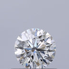Diamante Taglio Brillante 0.5ct VG/VG/EX D VVS2 - GIA - 4.96x5.02x3.18mm