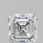 Diamante Naturale Taglio Asscher 0.81ct EX/EX G IF - GIA - 5.1x5.02x3.41mm
