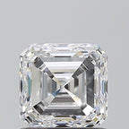 Diamante Taglio Smeraldo Quadrato 1.01ct VG/EX D VVS1 - GIA - 5.45x5.25x3.65mm