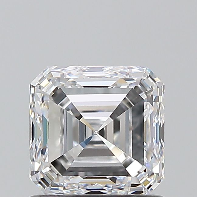 Diamante Taglio Smeraldo Quadrato 1.01ct VG/EX D VVS1 - GIA - 5.45x5.25x3.65mm
