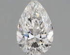 Diamante Naturale Taglio Goccia 0.41ct EX/VG F VVS2 - GIA - 6.36x4.12x2.64mm