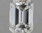 Diamante Naturale Taglio Smeraldo 1ct VG/VG F VVS2 - IGI - 6.77x4.9x3.32mm