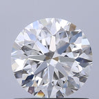 Diamante Naturale Taglio Brillante 1ct VG/EX/EX E VVS1 - GIA - 6.23x6.26x4.03mm