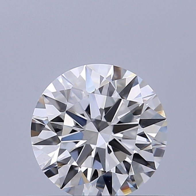 Diamante Naturale Taglio Brillante 0.56ct 3EX F VS2 - GIA - 5.33x5.31x3.25mm