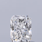 Diamante Naturale Taglio Radiant 0.5ct VG/EX E VVS2 - GIA - 5.28x3.96x2.73mm