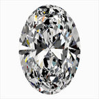 Diamante Naturale Taglio Ovale 0.32ct EX/EX F VVS2 - IGI - 5.61x3.86x2.28mm