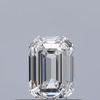 Diamante Naturale Taglio Smeraldo 0.52ct VG/VG F VVS2 - GIA - 5.37x3.76x2.53mm