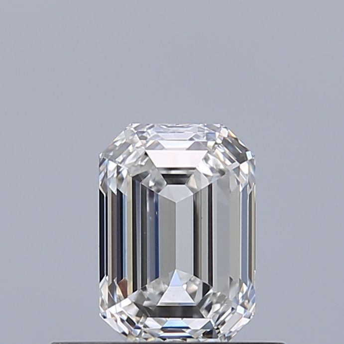 Diamante Naturale Taglio Smeraldo 0.52ct VG/VG F VVS2 - GIA - 5.37x3.76x2.53mm