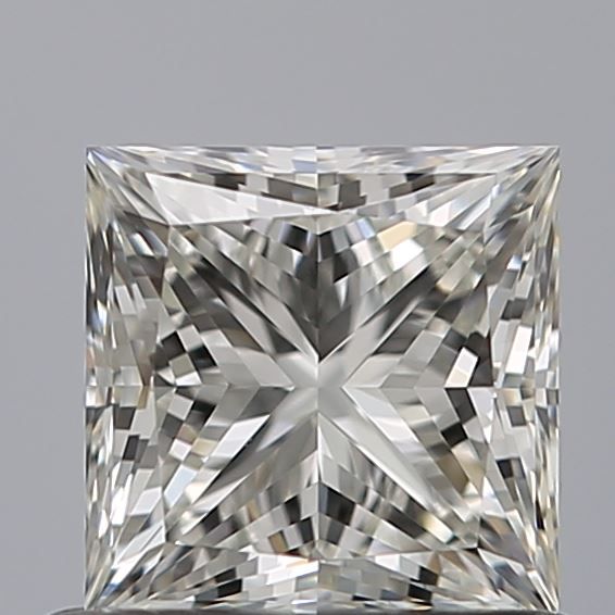 Diamante Naturale Taglio Princess 0.8ct EX/EX I IF - GIA - 4.99x4.92x3.65mm