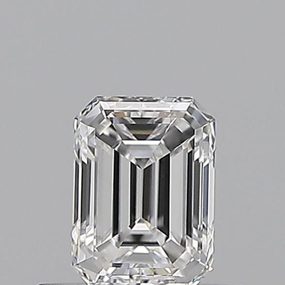 Diamante Naturale Taglio Smeraldo 0.5ct VG/EX D VS1 - GIA - 5.28x3.87x2.64mm