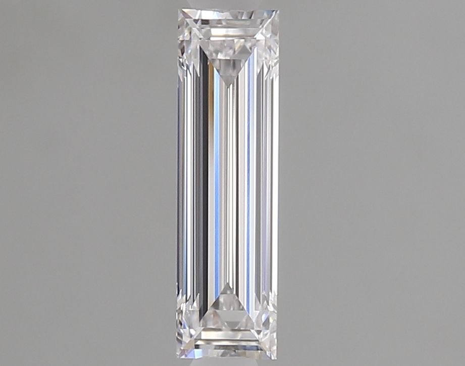 Diamante Naturale Taglio Baguette 0.55ct VG/VG D IF - GIA - 9.38x2.72x1.99mm