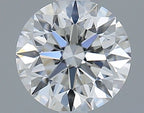 Diamante Naturale Taglio Brillante 0.61ct 3EX E VVS1 - IGI - 5.39x5.43x3.37mm