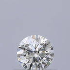Diamante Naturale Taglio Brillante 0.32ct 3EX G VS2 - IGI - 4.33x4.36x2.73mm