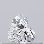Diamante Naturale Taglio Cuore 0.21ct G/EX D VVS2 - GIA - 3.65x4.01x2.5mm