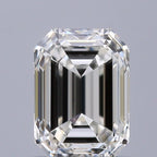 Diamante Naturale Taglio Smeraldo 0.91ct VG/EX I IF - GIA - 6.33x4.6x3.12mm