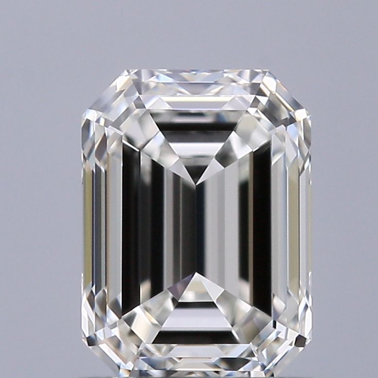 Diamante Naturale Taglio Smeraldo 0.91ct VG/EX I IF - GIA - 6.33x4.6x3.12mm