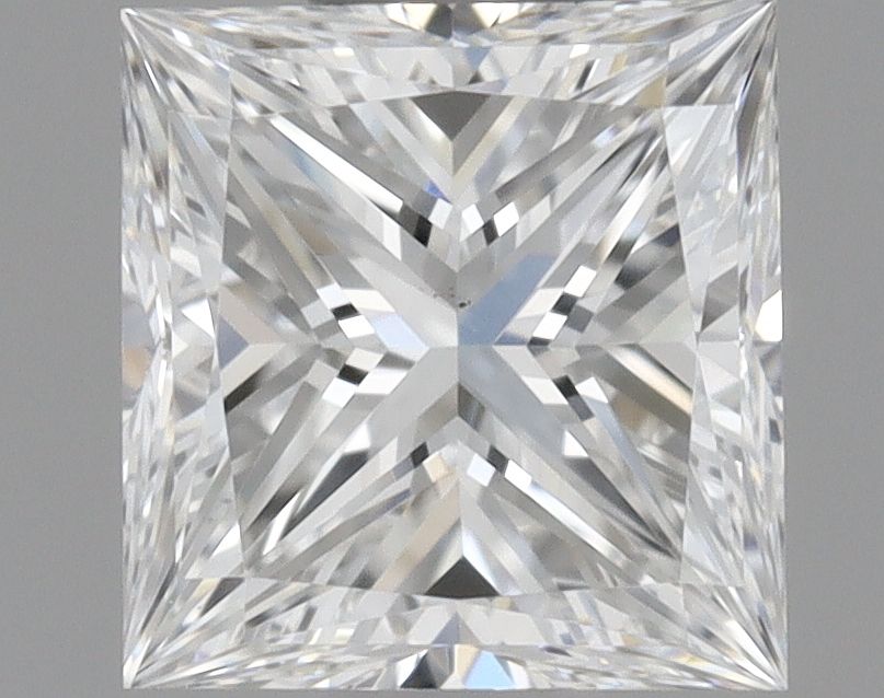 Diamante Naturale Taglio Princess 0.5ct VG/EX E VS2 - GIA - 4.6x4.41x3.18mm