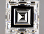 Diamante Taglio Radiant Quadrato 0.9ct VG/VG G VVS2 - GIA - 5.18x5.14x3.59mm