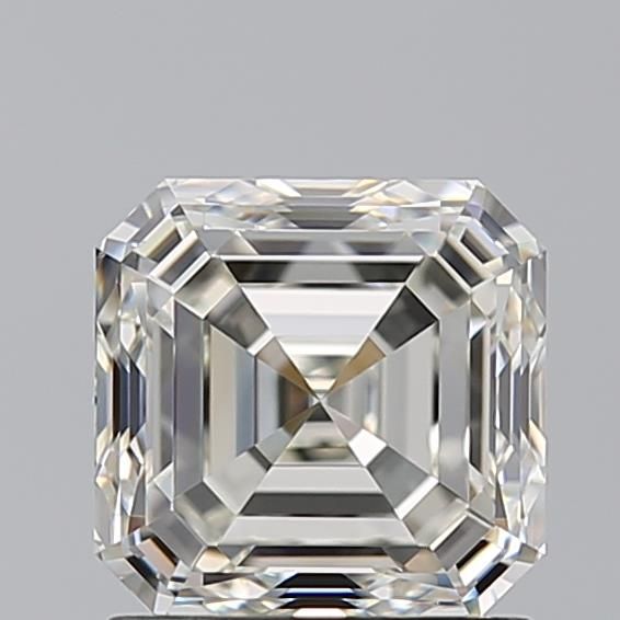 Diamante Naturale Taglio Asscher 1.5ct EX/EX J VVS1 - GIA - 6.22x6.12x4.21mm