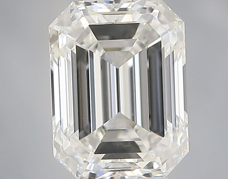 Diamante Naturale Taglio Smeraldo 0.7ct VG/EX E VVS2 - IGI - 5.63x4.25x2.99mm