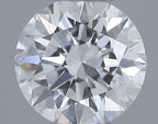 Diamante Naturale Taglio Brillante 0.5ct 3EX D VS2 - IGI - 5.08x5.13x3.14mm