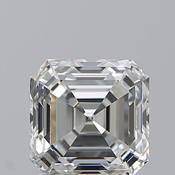 Diamante Taglio Smeraldo Quadrato 1.21ct VG/EX I VVS2 - GIA - 5.84x5.77x3.96mm