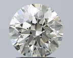 Diamante Naturale Taglio Brillante 1.59ct 3EX J VVS1 - IGI - 7.39x7.46x4.68mm
