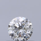 Diamante Naturale Taglio Brillante 0.5ct 3EX D VS1 - IGI - 4.98x5.04x3.18mm