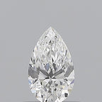 Diamante Naturale Taglio Goccia 0.51ct EX/EX E VVS2 - GIA - 7.23x4.31x2.73mm