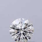 Diamante Naturale Taglio Brillante 0.45ct 3EX F VVS2 - GIA - 4.94x4.91x3.04mm